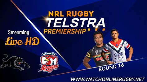 panthers vs roosters live